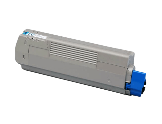 OKI C 612 cyan kompatibel toner 6000 sidor (46507507)