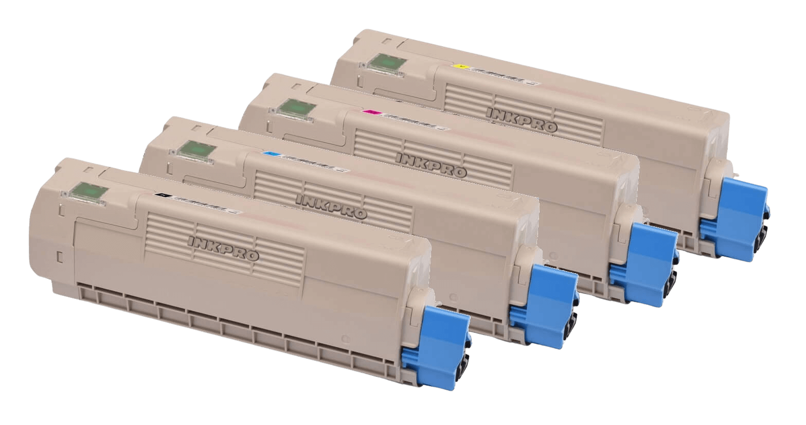 OKI C 612 4 st rabattpaket toner 26000 sidor - kompatibel