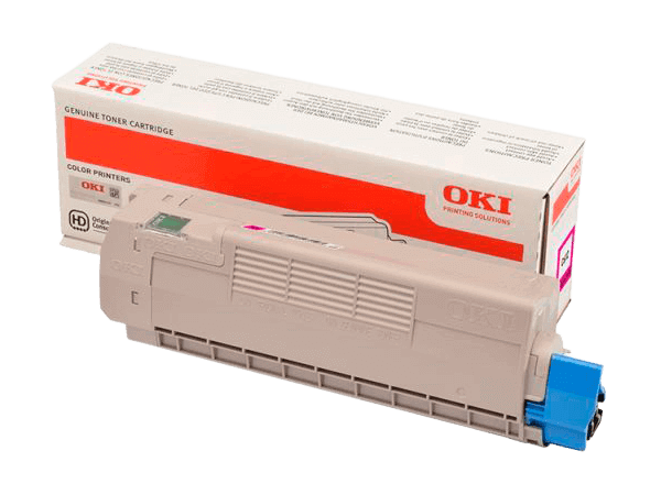OKI C 612 magenta original toner 6000 sidor (46507506)