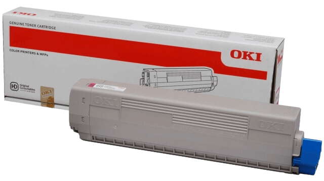 OKI C822 magenta original toner 7300 sidor (44844614)