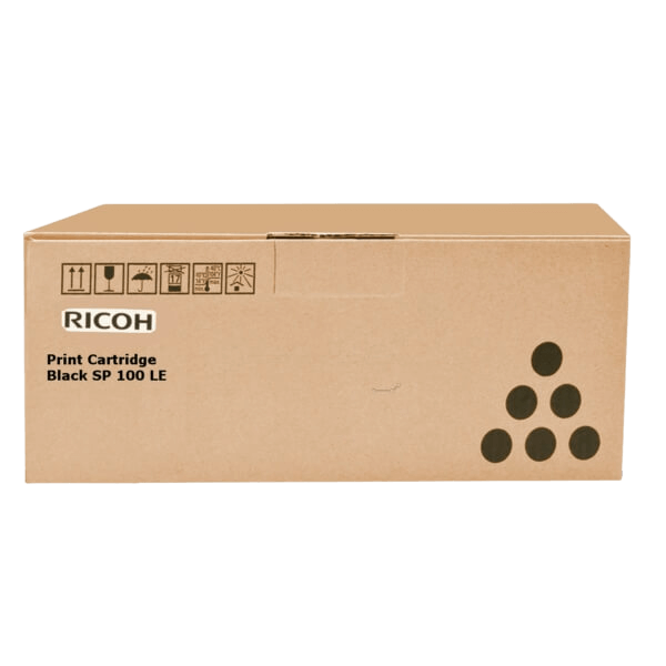 Ricoh 407166 svart original toner 1200 sidor (SP100LE)