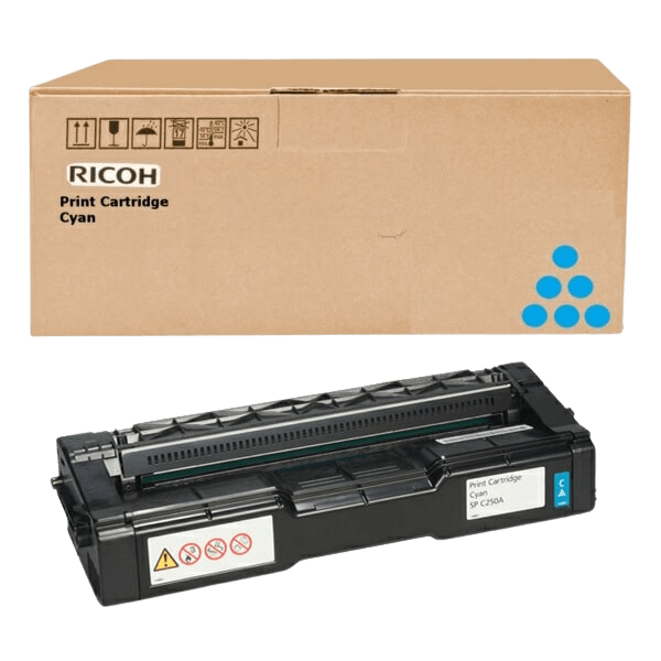 Ricoh 407717 XXL cyan original toner 6000 sidor