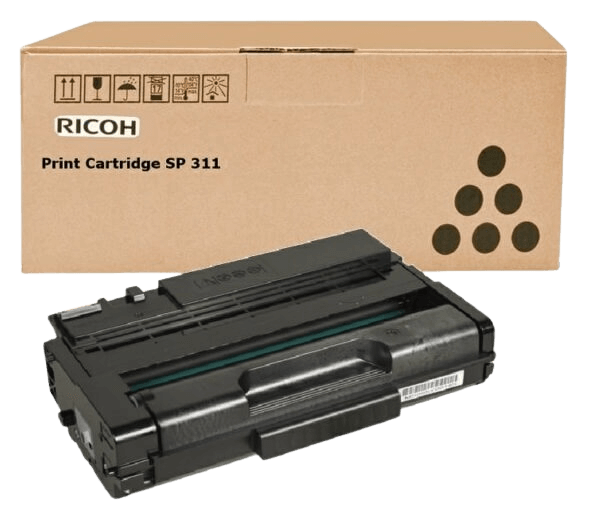 Ricoh 821242 XXL svart original toner 6400 sidor (TYPESP311UHY)