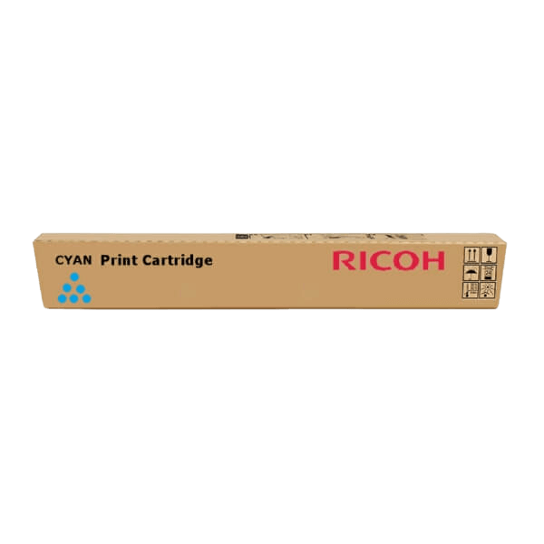 Ricoh MPC305E cyan original toner 4000 sidor (841595 / 842082)