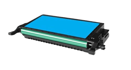 Samsung CLP-C660B XL cyan kompatibel toner 5000 sidor (ST885A)