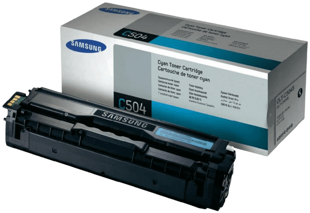 Samsung CLT-C504S cyan original toner 1800 sidor (SU025A)