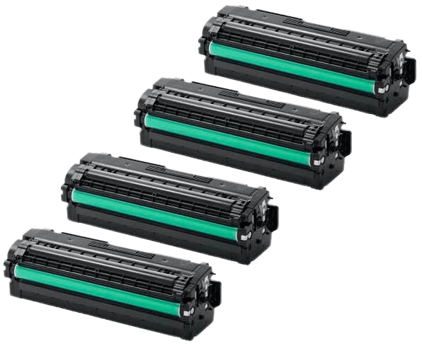 Samsung CLT-K505L 4 st rabattpaket toner 16500 sidor - kompatibel