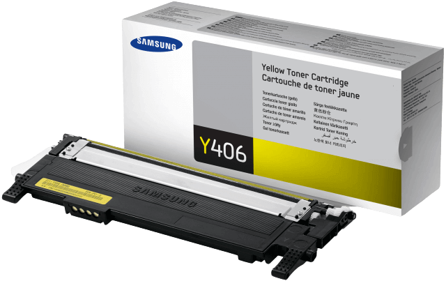 Samsung CLT-Y406S gul original toner 1000 sidor (SU462A)