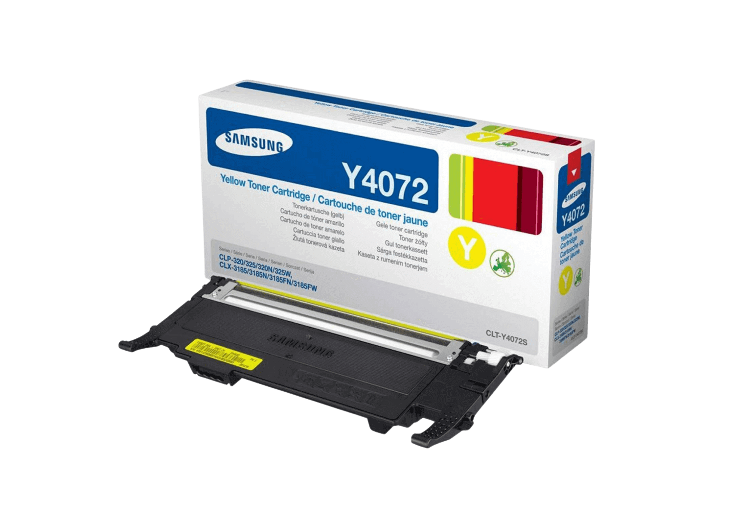 Samsung CLT-Y4072S gul original toner 1000 sidor (SU472A)