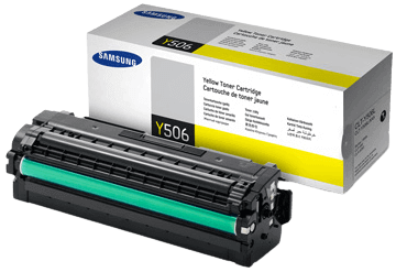 Samsung CLT-Y506L XL gul original toner 3500 sidor (SU515A)