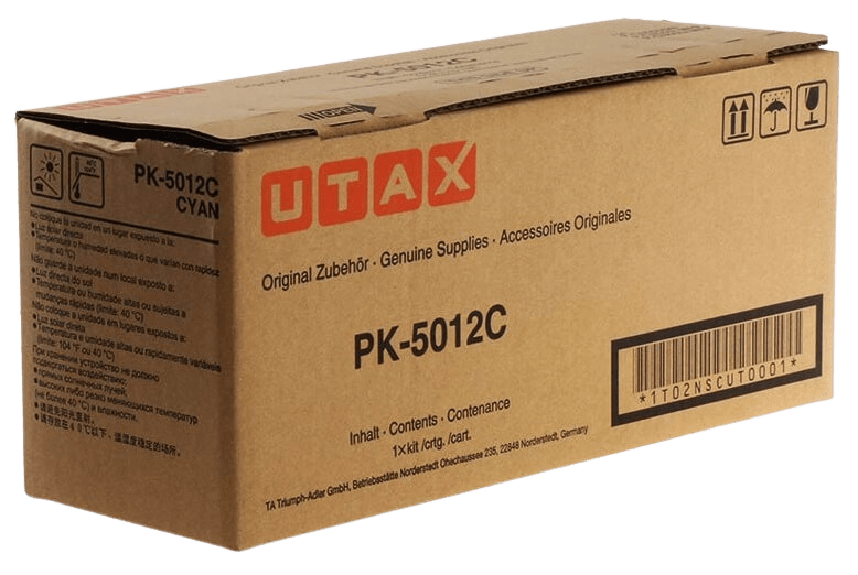 UTAX PK-5012C cyan original toner 10000 sidor (1T02NSCUT0)