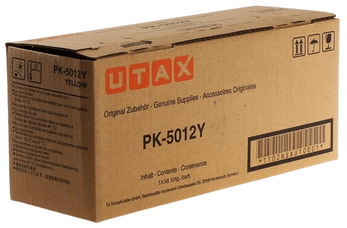 UTAX PK-5012Y gul original toner 10000 sidor (1T02NSAUT0)