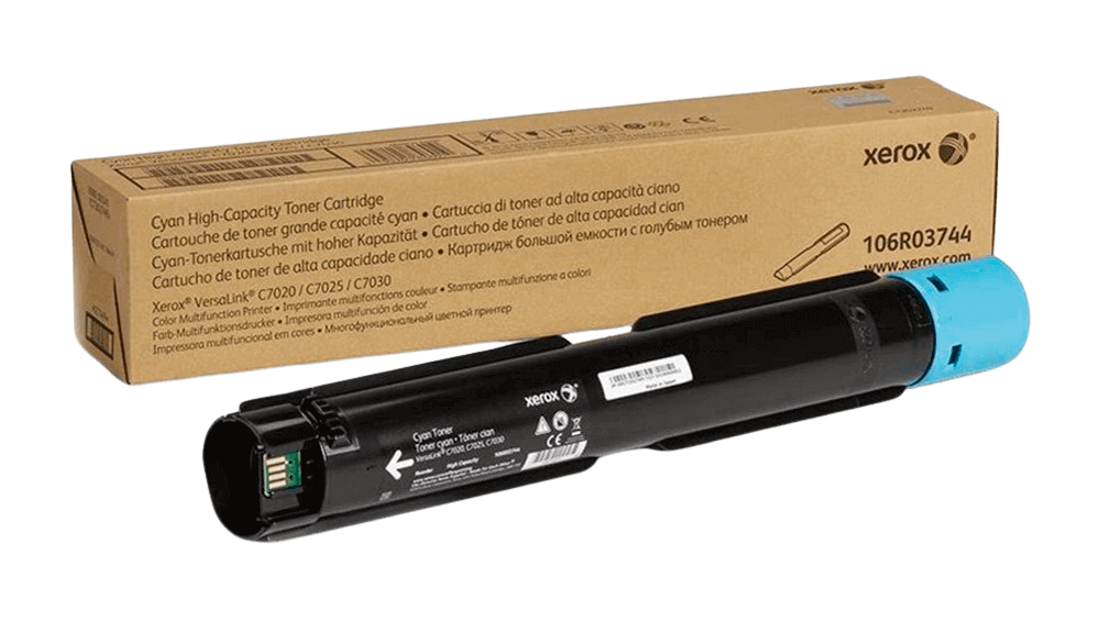Xerox 106R03744 cyan original toner 9800 sidor