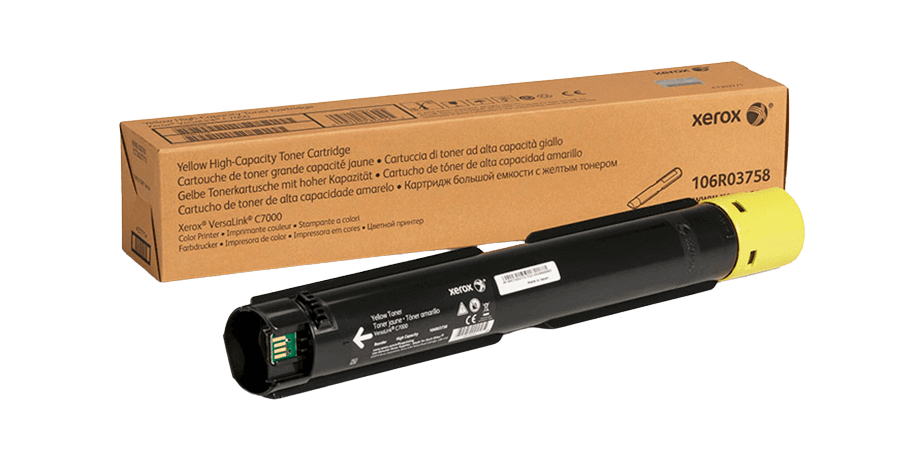 Xerox 106R03758 gul original toner 10100 sidor