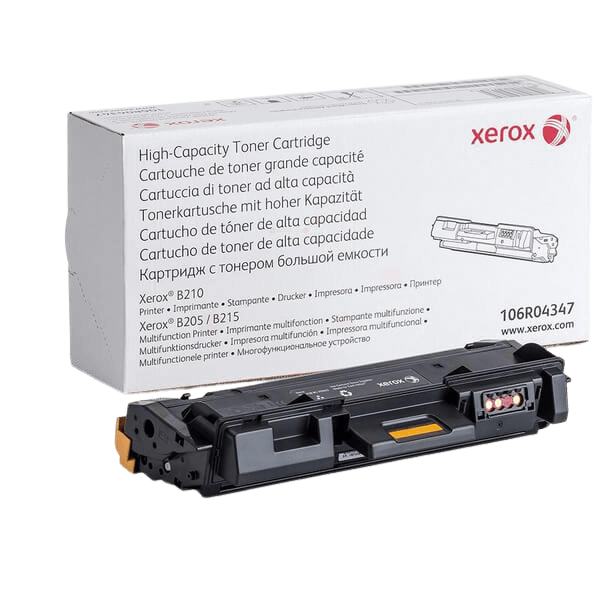 Xerox 106R04347 XL svart original toner 3000 sidor