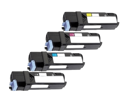 Xerox Phaser 6125 4 st rabattpaket toner 5000 sidor - kompatibel